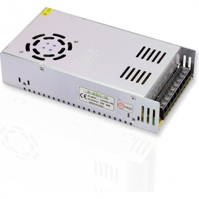 Блок питания ECOLA LED STRIP POWER SUPPLY для светодиодной ленты 400W 220V-12V IP20 B2L400ESB Блок питания ECOLA LED STRIP POWER SUPPLY для светодиодной ленты 400W 220V-12V IP20 B2L400ESB