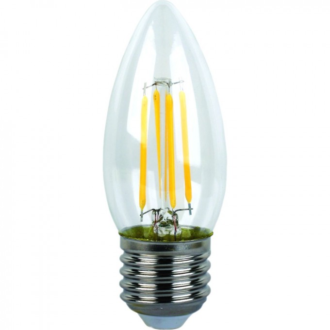 Филаментная лампа ECOLA CANDLE LED PREMIUM 6,0W 220V E27 4000K 360° N7QV60ELC Филаментная лампа ECOLA CANDLE LED PREMIUM 6,0W 220V E27 4000K 360° N7QV60ELC