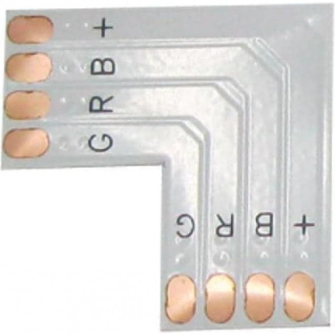 Гибкая соединительная плата ECOLA LED STRIP 220V CONNECTOR L для зажимного разъема 4-х конт. 10 mm уп. 5 шт. SC41FLESB Гибкая соединительная плата ECOLA LED STRIP 220V CONNECTOR L для зажимного разъема 4-х конт. 10 mm уп. 5 шт. SC41FLESB