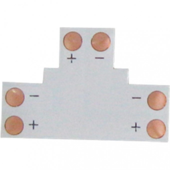 Гибкая соединительная плата ECOLA LED STRIP 220V CONNECTOR T для зажимного разъема 2-х конт. 10 mm уп. 5 шт. SC21FTESB Гибкая соединительная плата ECOLA LED STRIP 220V CONNECTOR T для зажимного разъема 2-х конт. 10 mm уп. 5 шт. SC21FTESB