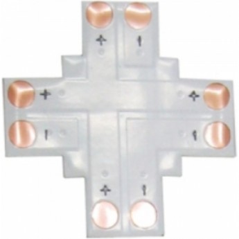 Гибкая соединительная плата ECOLA LED STRIP 220V CONNECTOR SC41FXESB X для зажимного разъема 4-х конт. 10 mm уп. 5 шт.