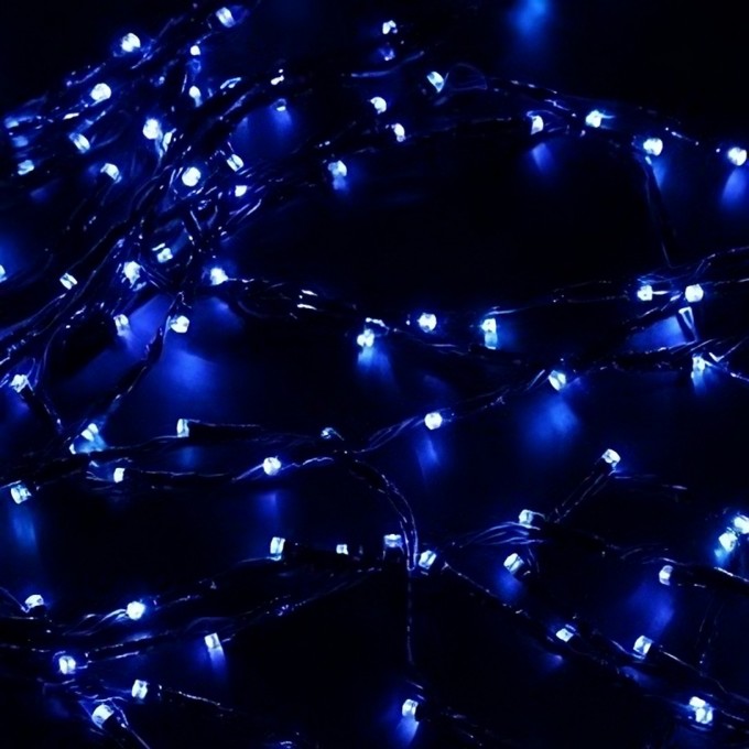 Гирлянда ECOLA LED 220V IP20 Нить 6м 100Led Синяя Blue 8 режимов, прозр.провод с вилкой N2YB06ELC Гирлянда ECOLA LED 220V IP20 Нить 6м 100Led Синяя Blue 8 режимов, прозр.провод с вилкой N2YB06ELC