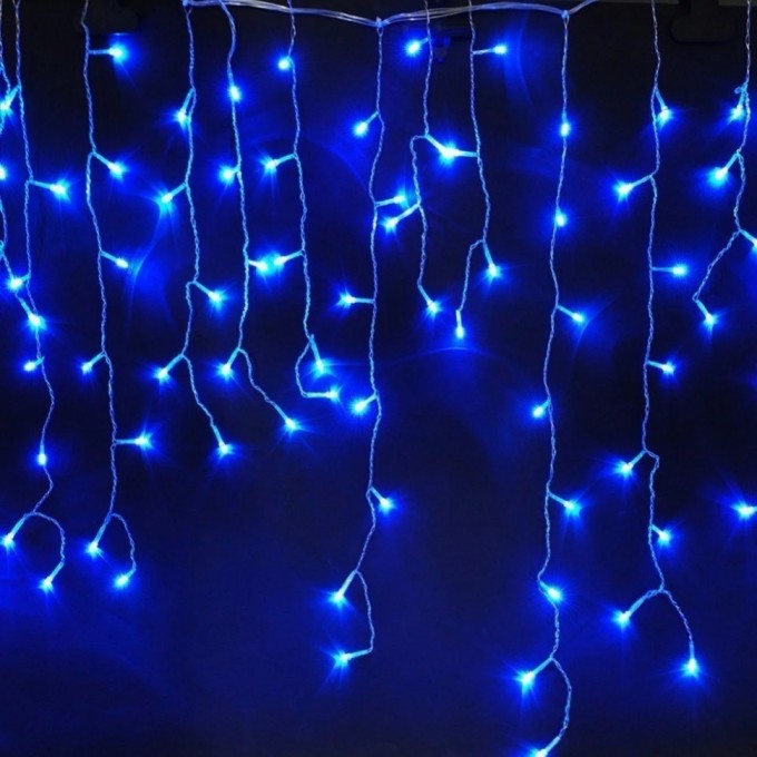 Гирлянда ECOLA LED 220V IP44 Бахрома 5x0.5м 135Led Синий Blue, 8 режимов, прозр.провод с вилкой N4YB05ELC Гирлянда ECOLA LED 220V IP44 Бахрома 5x0.5м 135Led Синий Blue, 8 режимов, прозр.провод с вилкой N4YB05ELC