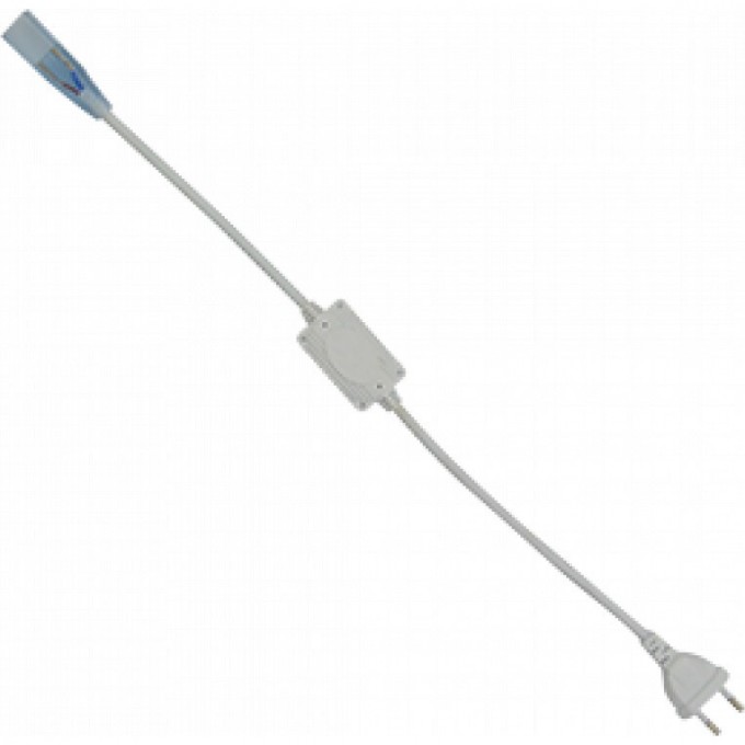 Кабель питания ECOLA LED STRIP 220V CONNECTOR END CAP 150мм с муфтой и разъемом IP68 для ленты 14x7 SCJN14ESB Кабель питания ECOLA LED STRIP 220V CONNECTOR END CAP 150мм с муфтой и разъемом IP68 для ленты 14x7 SCJN14ESB