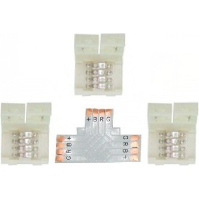 Коннектор ECOLA LED STRIP CONNECTOR комплект SC41UTESB Коннектор ECOLA LED STRIP CONNECTOR комплект SC41UTESB