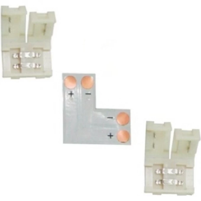 Коннекторный разъём ECOLA LED STRIP CONNECTOR комплект SC28ULESB Коннекторный разъём ECOLA LED STRIP CONNECTOR комплект SC28ULESB