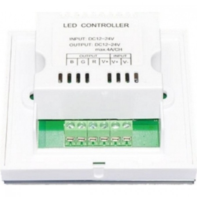 Контроллер ECOLA LED STRIP DIMMER PANEL с установочной коробкой CDW12AESB Контроллер ECOLA LED STRIP DIMMER PANEL с установочной коробкой CDW12AESB