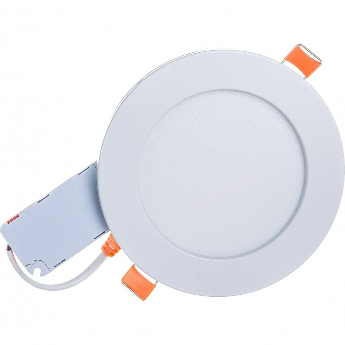 Круглый даунлайт встраиваемый ECOLA LED DOWNLIGHT 1011 с драйвером внутри 9W 220V 4200K 112x26 DKRV90ELC Круглый даунлайт встраиваемый ECOLA LED DOWNLIGHT 1011 с драйвером внутри 9W 220V 4200K 112x26 DKRV90ELC