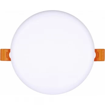 Круглый даунлайт встраиваемый ECOLA LED DOWNLIGHT 1031 DARD18ELC под любое отверстие (55-100mm) 18W 220V 6500K 120x20