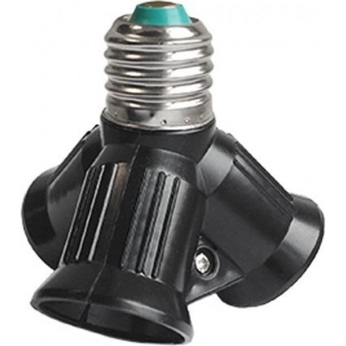 Переходник ECOLA BASE с цоколя E27 на 3хE27, черный A7W37BEAY Переходник ECOLA BASE с цоколя E27 на 3хE27, черный A7W37BEAY