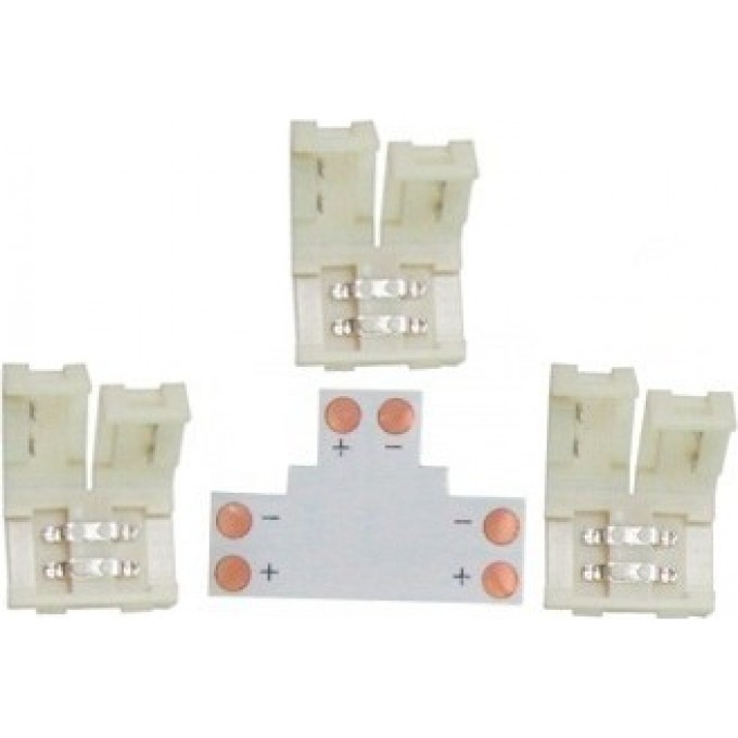 Соединительный коннектор ECOLA LED STRIP CONNECTOR комплект SC21UTESB Соединительный коннектор ECOLA LED STRIP CONNECTOR комплект SC21UTESB