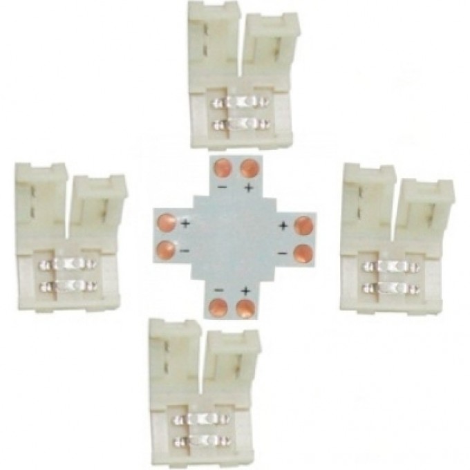 Соединительный коннектор ECOLA LED STRIP CONNECTOR комплект SC21UXESB Соединительный коннектор ECOLA LED STRIP CONNECTOR комплект SC21UXESB