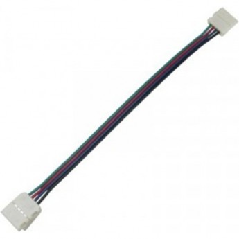 Соединительный коннектор ECOLA LED STRIP CONNECTOR SC41U2ESB с двумя 4-х контактными зажимными разъемами
