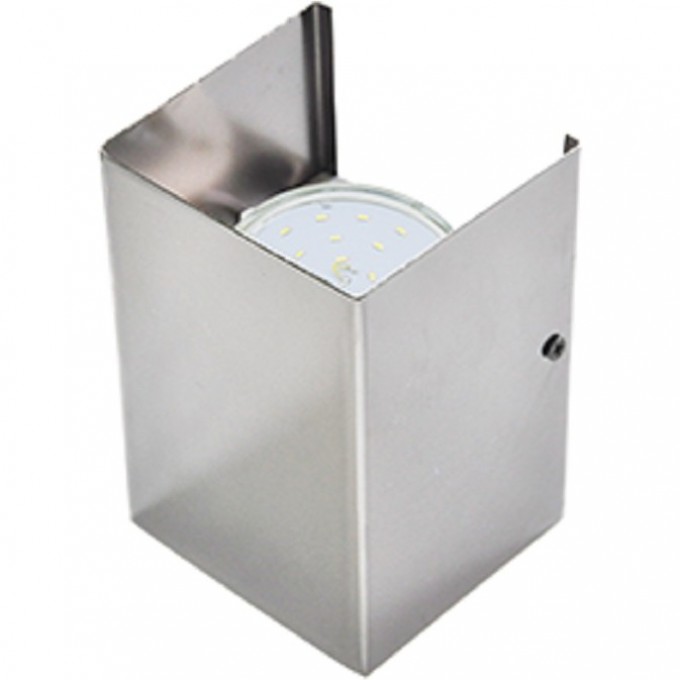 Светильник ECOLA GX53-N52 настенный бра прямоугольный хром 2* GX53 100х140х90 (1 из цв. уп. по 2) FCN52FECB Светильник ECOLA GX53-N52 настенный бра прямоугольный хром 2* GX53 100х140х90 (1 из цв. уп. по 2) FCN52FECB