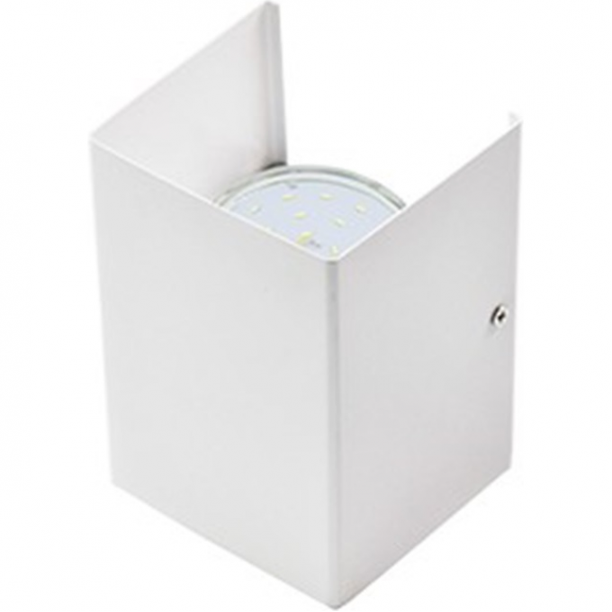 Светильник ECOLA GX53-N52 настенный бра прямоугольный матовый белый 2* GX53 100х140х90 FQN52FECB Светильник ECOLA GX53-N52 настенный бра прямоугольный матовый белый 2* GX53 100х140х90 FQN52FECB
