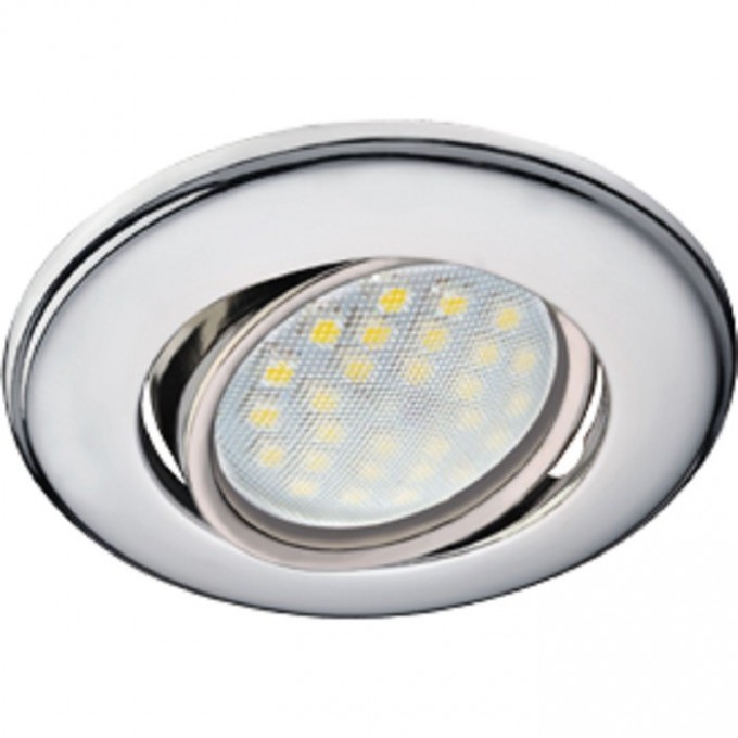 Светильник ECOLA MR16 DH03 GU5.3 встр. поворотный выпуклый (скрытый крепеж лампы) Хром 25x88 (кd74) FC1601EFS Светильник ECOLA MR16 DH03 GU5.3 встр. поворотный выпуклый (скрытый крепеж лампы) Хром 25x88 (кd74) FC1601EFS