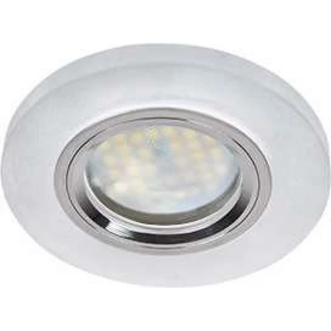 Светильник ECOLA MR16 DL1650 GU5.3 Glass Стекло Круг Матовое / Хром 25x95 (кd74) FN1650EFF Светильник ECOLA MR16 DL1650 GU5.3 Glass Стекло Круг Матовое / Хром 25x95 (кd74) FN1650EFF