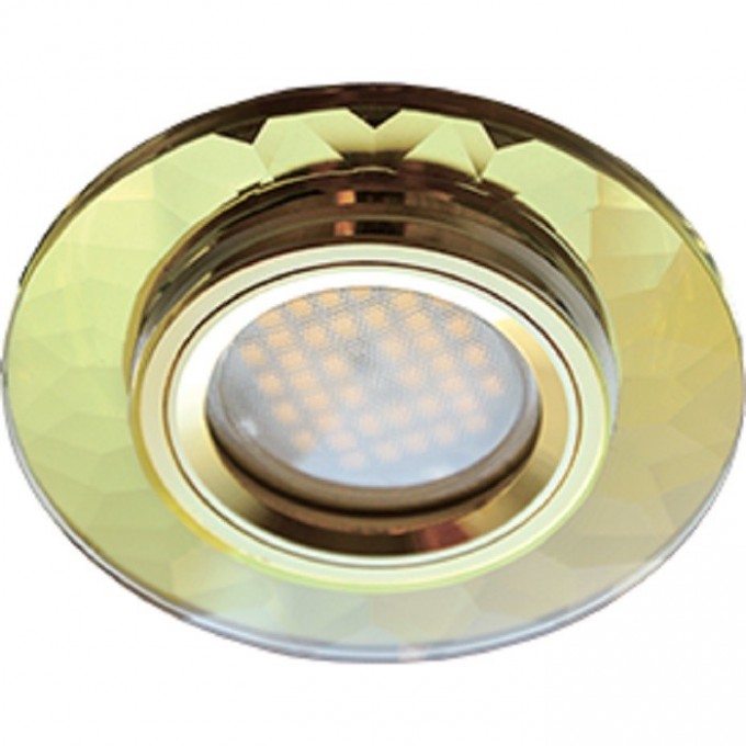 Светильник ECOLA MR16 DL1654 GU5.3 Glass Стекло Круг граненый Золото / Золото 25x90 (кd74) FG1654EFF Светильник ECOLA MR16 DL1654 GU5.3 Glass Стекло Круг граненый Золото / Золото 25x90 (кd74) FG1654EFF