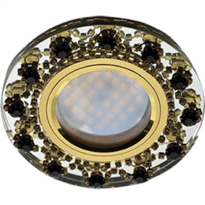 Светильник ECOLA MR16 DL1660 GU5.3 Glass Стекло Круг (оправа золото) 28x93 FA16RNECB Светильник ECOLA MR16 DL1660 GU5.3 Glass Стекло Круг (оправа золото) 28x93 FA16RNECB