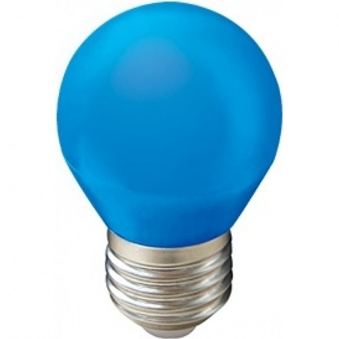 Светодиодная лампа ECOLA GLOBE LED COLOR 2,0W G45 220V E27 Синий K7CB20ELB Светодиодная лампа ECOLA GLOBE LED COLOR 2,0W G45 220V E27 Синий K7CB20ELB