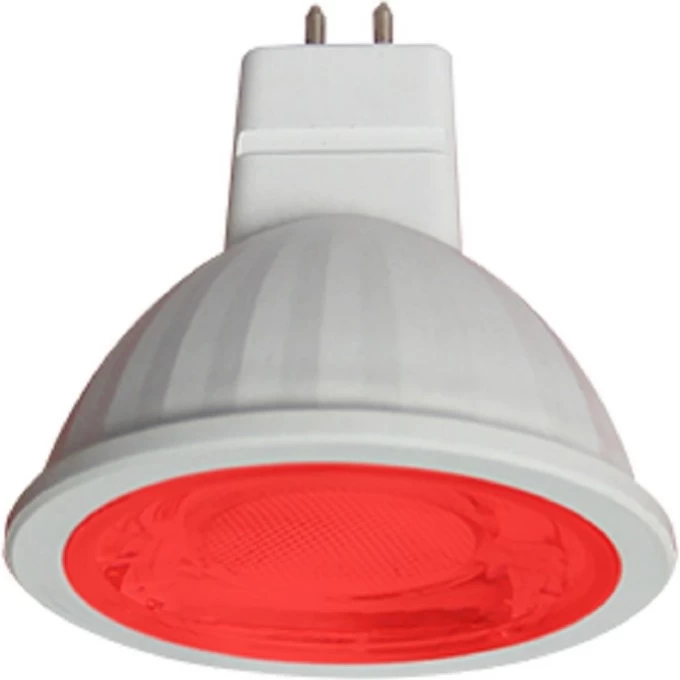 Светодиодная лампа ECOLA MR16 LED color 9,0W 220V GU5.3 Red Красный (насыщенный цвет) прозрачная 47x50 M2CR90ELT Светодиодная лампа ECOLA MR16 LED color 9,0W 220V GU5.3 Red Красный (насыщенный цвет) прозрачная 47x50 M2CR90ELT