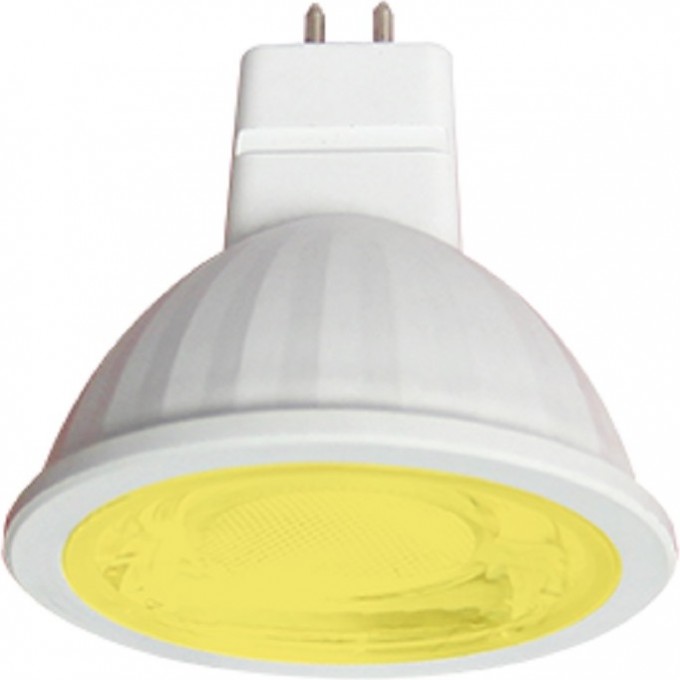 Светодиодная лампа ECOLA MR16 LED color 9,0W 220V GU5.3 Yellow Желтый (насыщенный цвет) прозрачная 47х50 M2CY90ELT Светодиодная лампа ECOLA MR16 LED color 9,0W 220V GU5.3 Yellow Желтый (насыщенный цвет) прозрачная 47х50 M2CY90ELT
