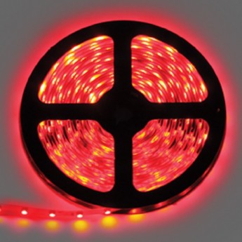 Светодиодная лента ECOLA LED strip 220V STD 4,8W/m IP68 12x7 60Led/m Red 50м.