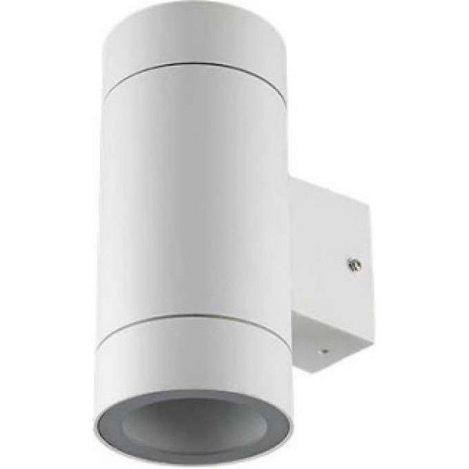 Уличный настенный светильник ECOLA GX53 LED белый матовый FW53C2ECH Уличный настенный светильник ECOLA GX53 LED белый матовый FW53C2ECH