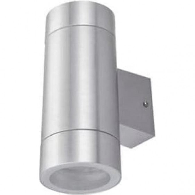 Уличный настенный светильник ECOLA GX53 LED сатин-хром FS53C2ECH Уличный настенный светильник ECOLA GX53 LED сатин-хром FS53C2ECH
