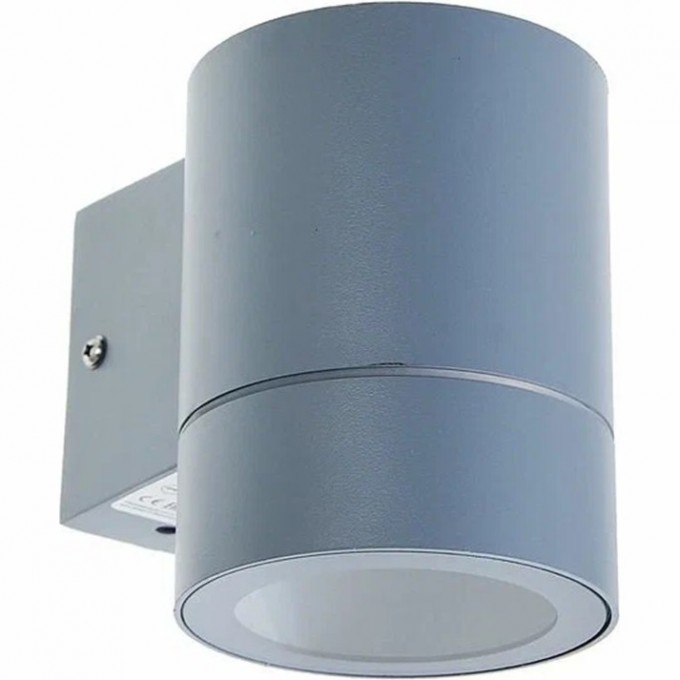 Уличный настенный светильник ECOLA GX53 LED серый матовый FG53C1ECH Уличный настенный светильник ECOLA GX53 LED серый матовый FG53C1ECH