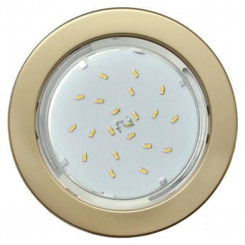 Встраиваемый светильник ECOLA GX53 DGX5315 FG53EFECD золото