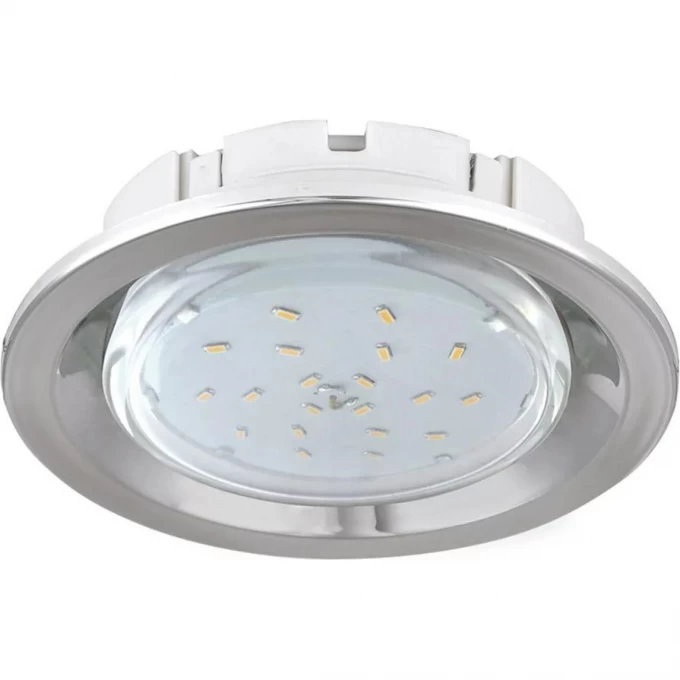 Встраиваемый светильник ECOLA GX53 FT3225 серебро FS5305ECB