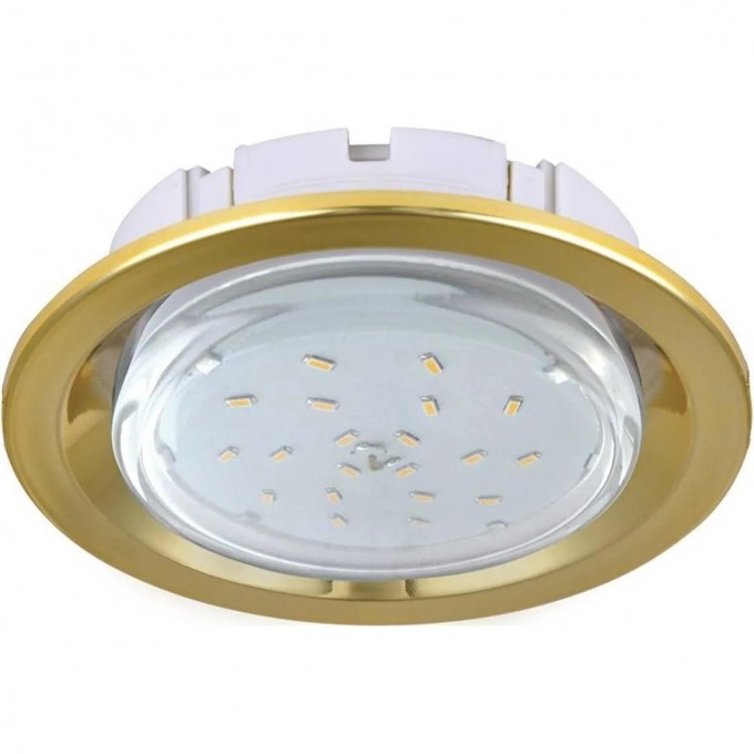Встраиваемый светильник ECOLA GX53 FT3225 золото FG5305ECB Встраиваемый светильник ECOLA GX53 FT3225 золото FG5305ECB
