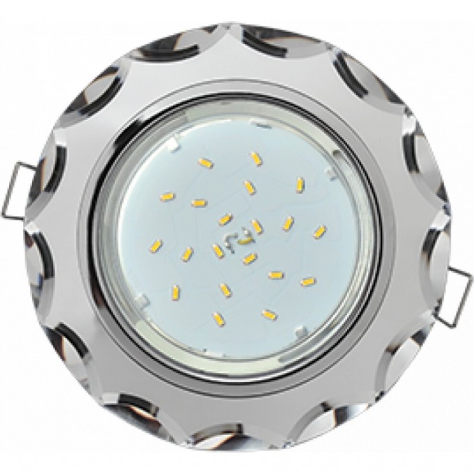 Встраиваемый светильник ECOLA GX53 H4 5313 GLASS хром - хром (зеркальный) 38x126 (к+) FM53RCECH Встраиваемый светильник ECOLA GX53 H4 5313 GLASS хром - хром (зеркальный) 38x126 (к+) FM53RCECH