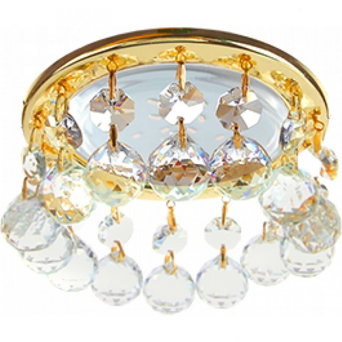 Встраиваемый светильник ECOLA GX53 H4 5346 GLASS Прозрачный /Золото 90x110 FL53RVECB Встраиваемый светильник ECOLA GX53 H4 5346 GLASS Прозрачный /Золото 90x110 FL53RVECB