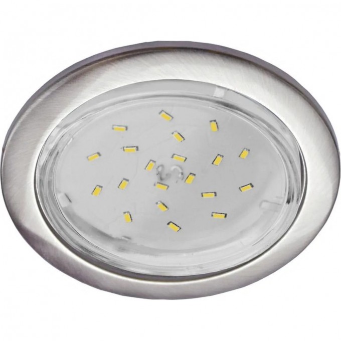 Встраиваемый светильник ECOLA GX53 H4 DOWNLIGHT хром-сатин FS53P2ECB Встраиваемый светильник ECOLA GX53 H4 DOWNLIGHT хром-сатин FS53P2ECB