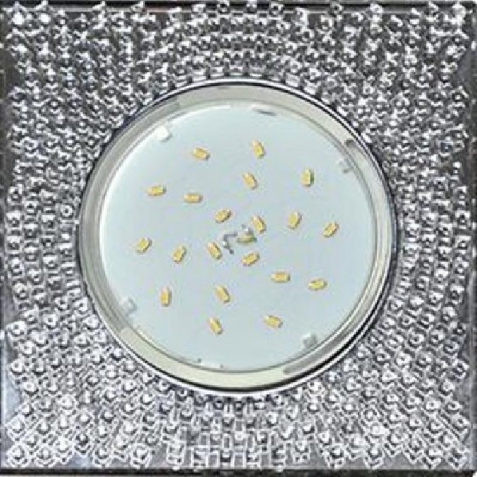 Встраиваемый светильник ECOLA GX53 H4 GLASS хром FC53SGECB Встраиваемый светильник ECOLA GX53 H4 GLASS хром FC53SGECB