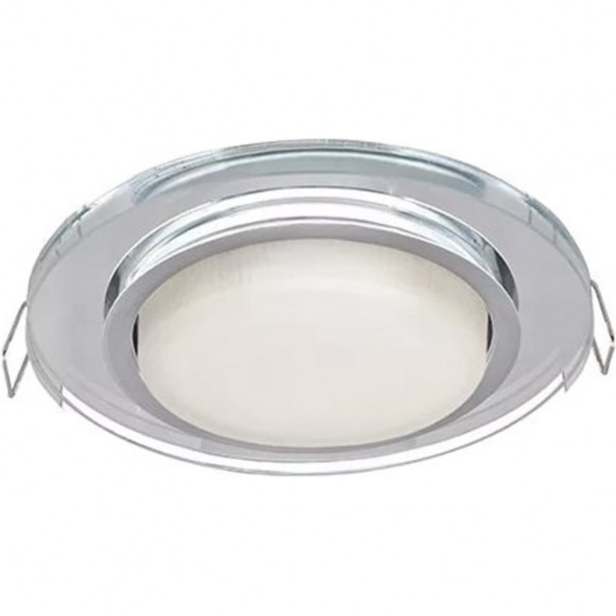 Встраиваемый светильник ECOLA GX53 H4 GLASS хром FM53RNECH Встраиваемый светильник ECOLA GX53 H4 GLASS хром FM53RNECH