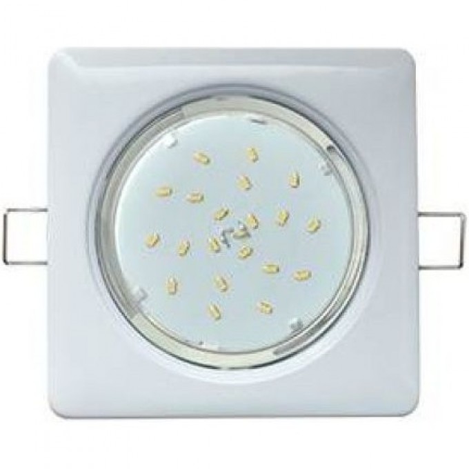 Встраиваемый светильник ECOLA GX53 H4 SQUARE OPEN EDGE Белый Матовый плоский 106x41 FQ53N4ECB Встраиваемый светильник ECOLA GX53 H4 SQUARE OPEN EDGE Белый Матовый плоский 106x41 FQ53N4ECB