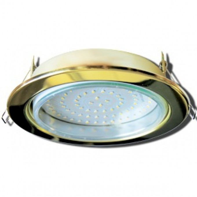 Встраиваемый светильник ECOLA GX70-H5 золото FG70H5ECB Встраиваемый светильник ECOLA GX70-H5 золото FG70H5ECB
