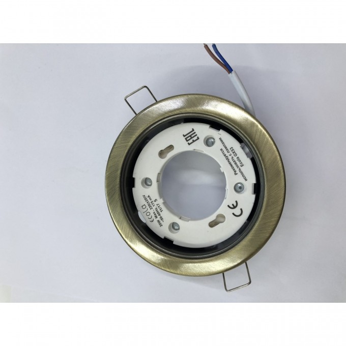 Встраиваемый светильник ECOLA H4 LD5300 GX53 Черненая бронза SN53LDEFB Встраиваемый светильник ECOLA H4 LD5300 GX53 Черненая бронза SN53LDEFB