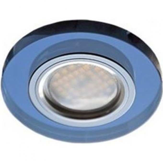 Встраиваемый светильник ECOLA MR16 DL1650 GLASS голубойг, хром FL1650EFF Встраиваемый светильник ECOLA MR16 DL1650 GLASS голубойг, хром FL1650EFF